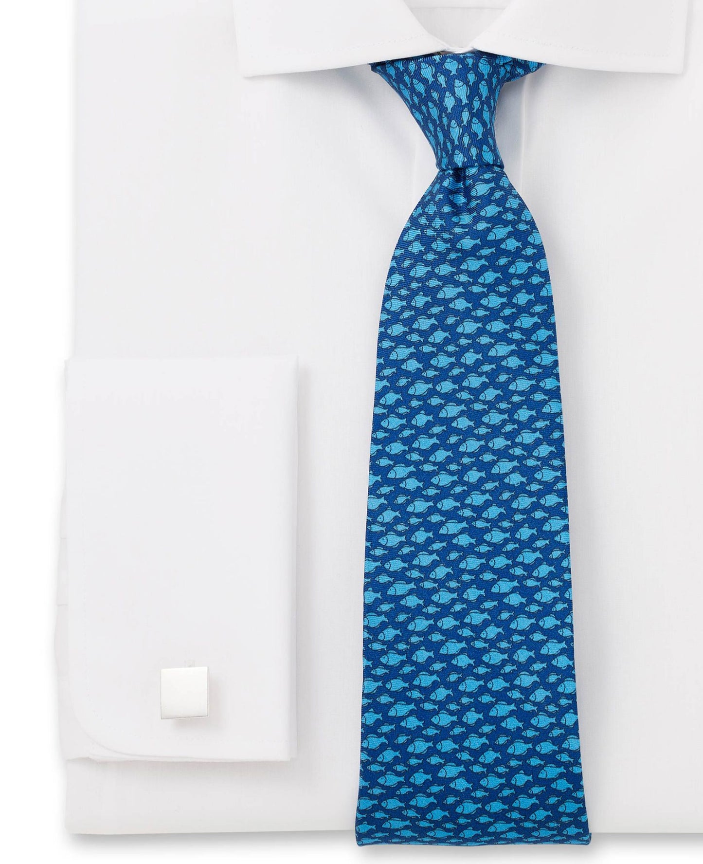 EVERYDAY WHITE SLIM FIT COTTON POPLIN SHIRT