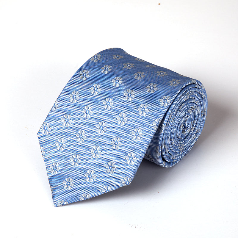 Pale Blue Hawksmore Silk Tie main image 1